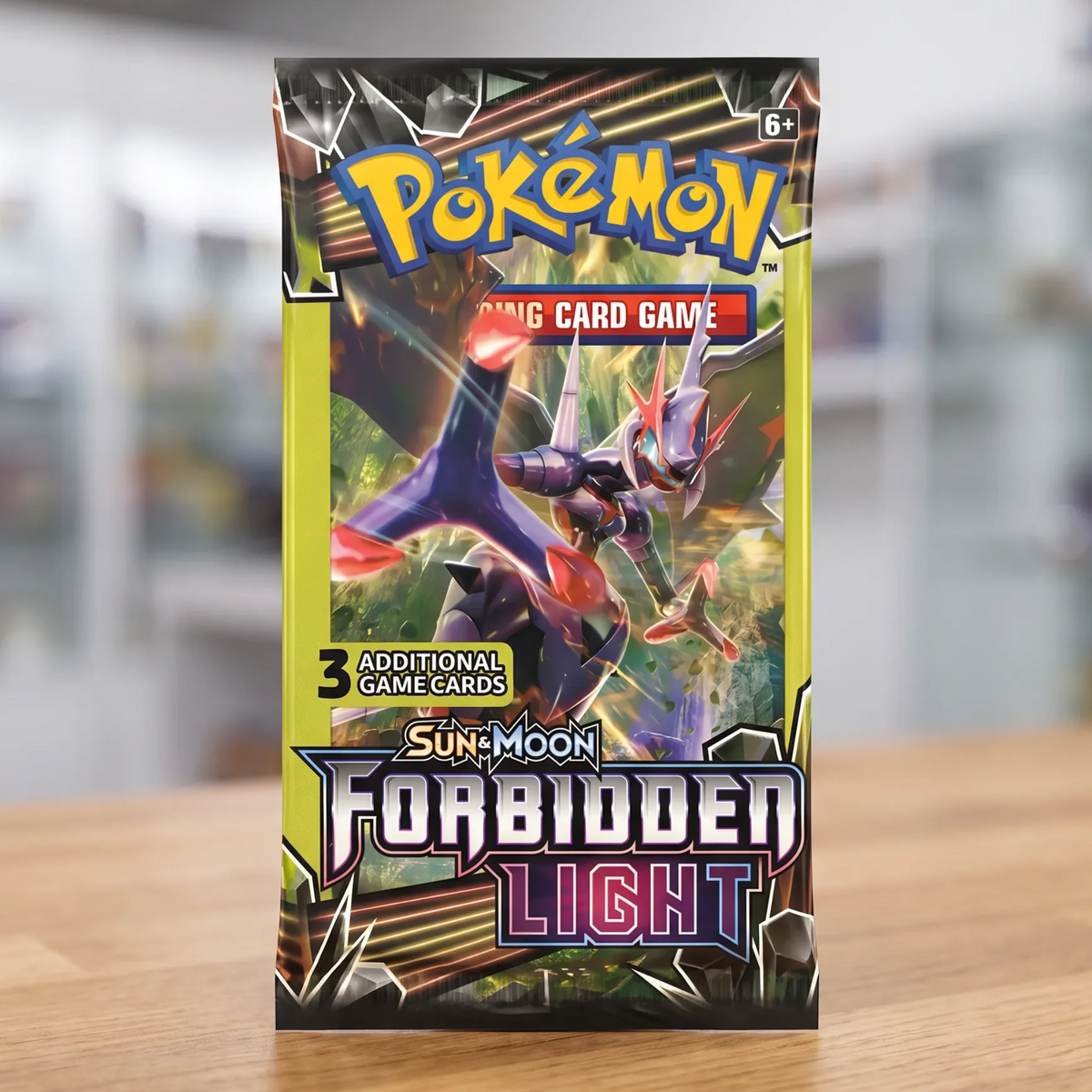 Pokémon Sun & Moon: Forbidden Light - 3-Card Booster Pack