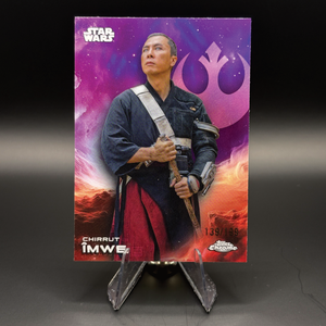 Chirrut Îmwe (Purple 139/199) - 2025 Topps Chrome Star Wars #24