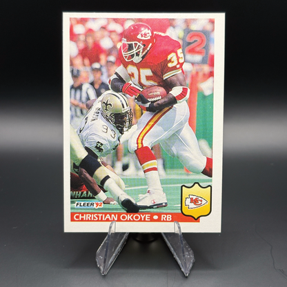 Christian Okoye (Nigerian Nightmare) - 1992 Fleer #176