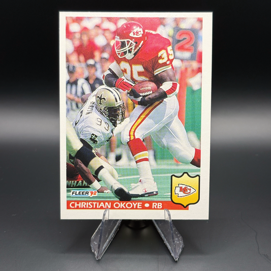 Christian Okoye (Nigerian Nightmare) - 1992 Fleer #176