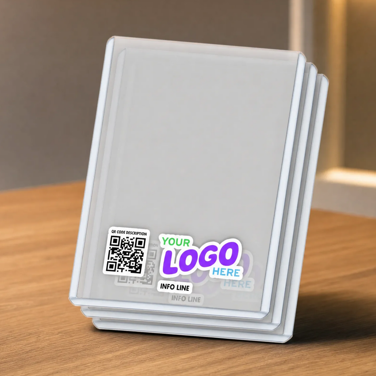 Custom Toploader Decals