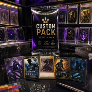 Custom Trading Cards with Booster Packs (TCG Style)