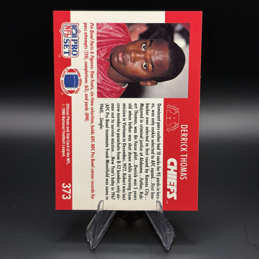 Derrick Thomas - 1990 Pro Set #373