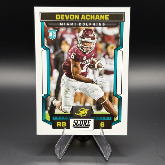 De'Von Achane - 2023 Panini Score #317