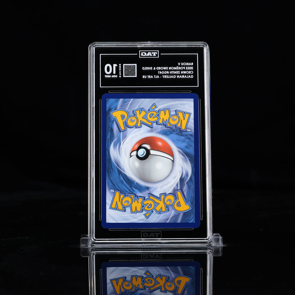 Raikou V (Alt. Art Ultra Rare) - TAG 10 - 2023 Pokémon Crown Zenith #GG41