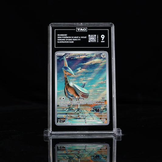 Skarmory (Illustration Rare) - TAG 9 - 2024 Pokémon Surging Sparks #209/191