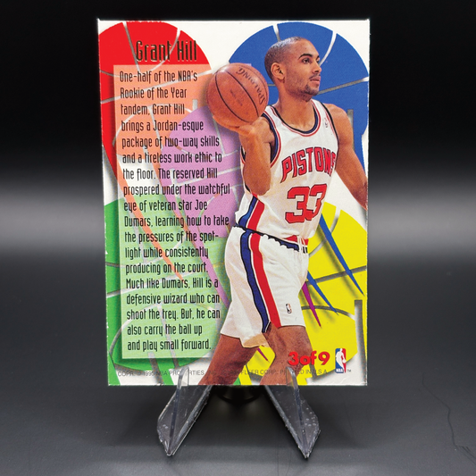 Grant Hill - 1995 Fleer Ultra Rising Stars #3