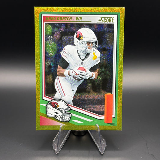 Greg Dortch (Dots Gold 73/499) - 2025 Panini Score #229
