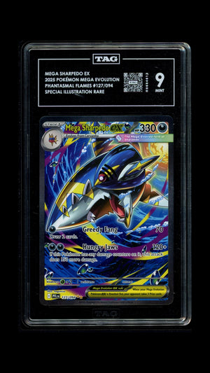 Mega Sharpedo (Special Illustration Rare) - TAG 9 - Pokémon Phantasmal Flames #127/094