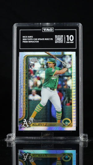 Nick Kurtz (Prism Refractor) - TAG 10 - 2025 Topps Chrome Update #USC178