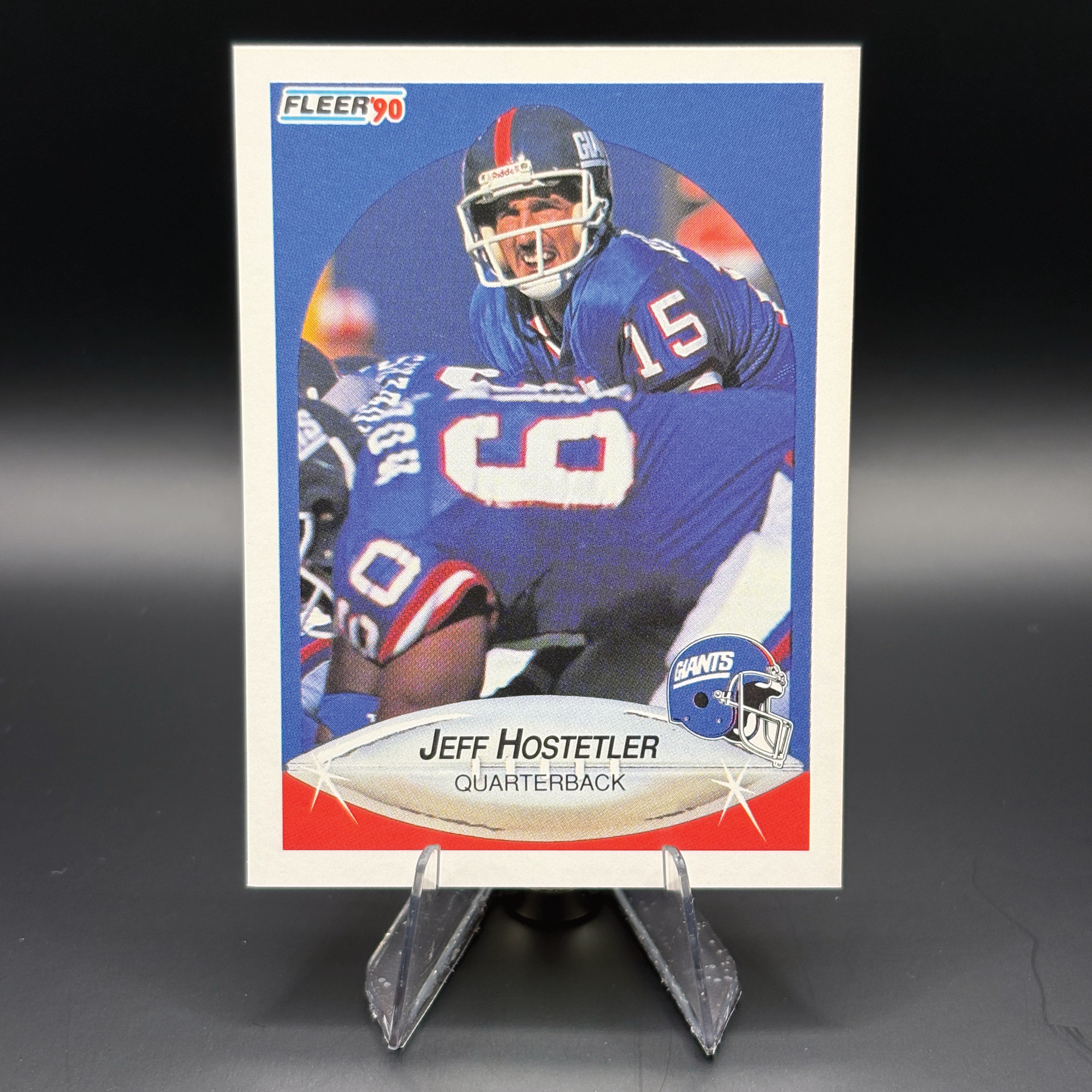 Jeff Hostetler - 1990 Fleer #67