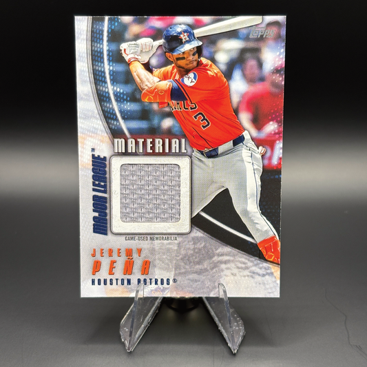 Jeremy Peña - 2025 Topps Major League Material #MLM2-JP