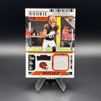 Jermaine Burton - 2025 Panini Contenders Rookie Ticket Swatch #RTS-JBN