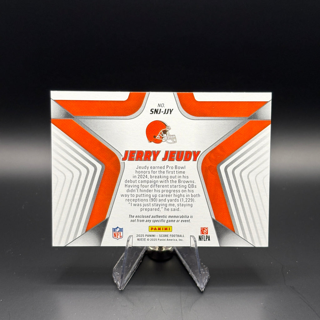 Jerry Jeudy - 2025 Panini Score Stars of the NFL Jersey #SNJ-JJY