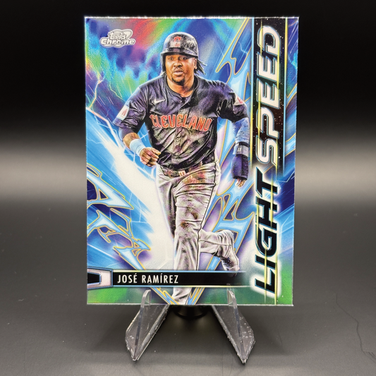José Ramírez - 2025 Topps Cosmic Chrome Light Speed #LS-16