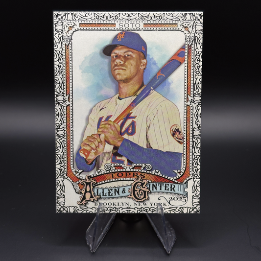 Juan Soto (Foil Filagree) - 2025 Topps Allen and Ginter #95