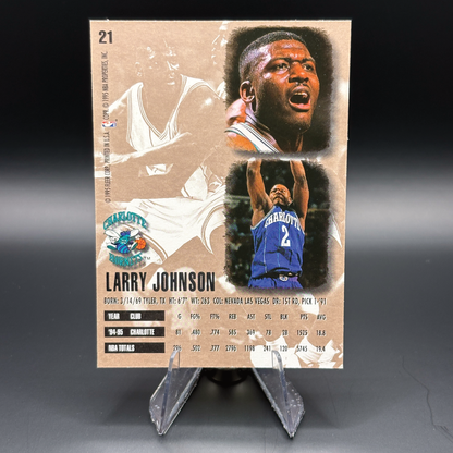 Larry Johnson - 1995 Fleer Ultra #21