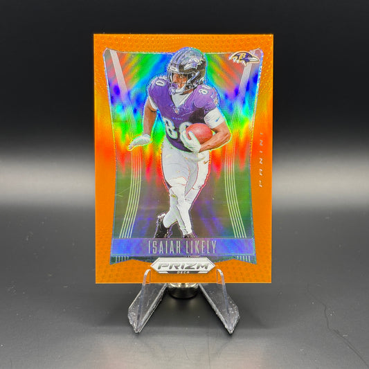 Isaiah Likely (Orange 32/49) - 2024 Panini Prizm Deca #24