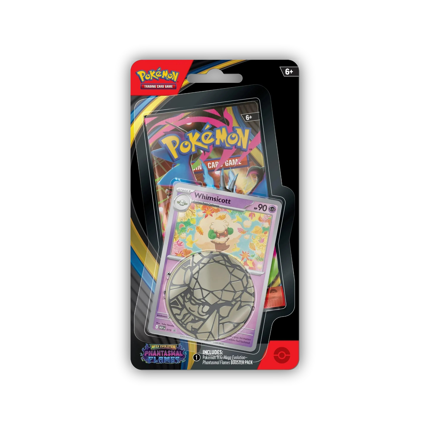 Mega Evolution: Phantasmal Flames - Single Pack Blister (Whimsicott)