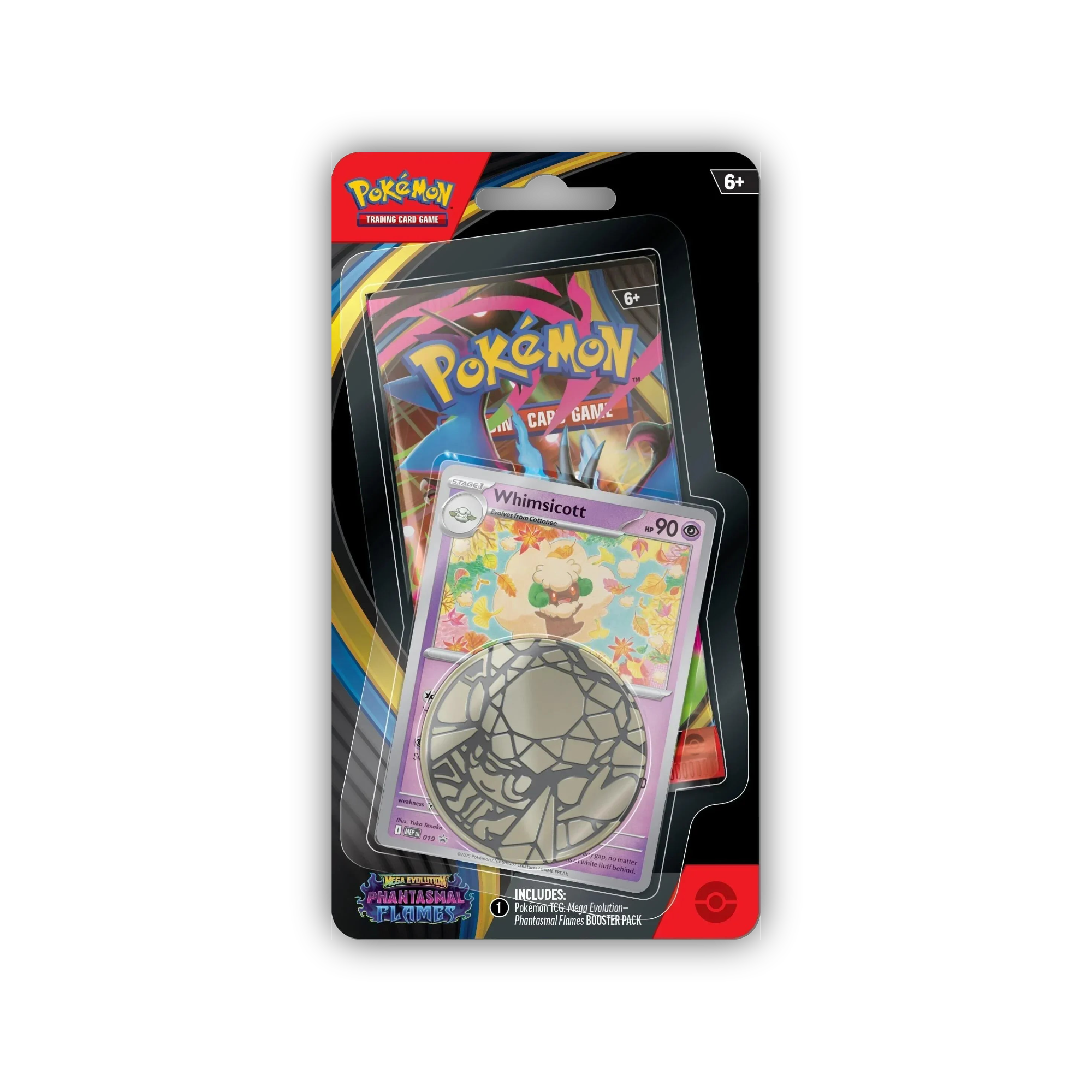 Mega Evolution: Phantasmal Flames - Single Pack Blister (Whimsicott)