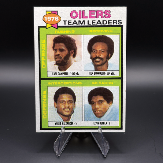 Houston Oilers (Earl Campbell Rookie) - 1979 Topps #301
