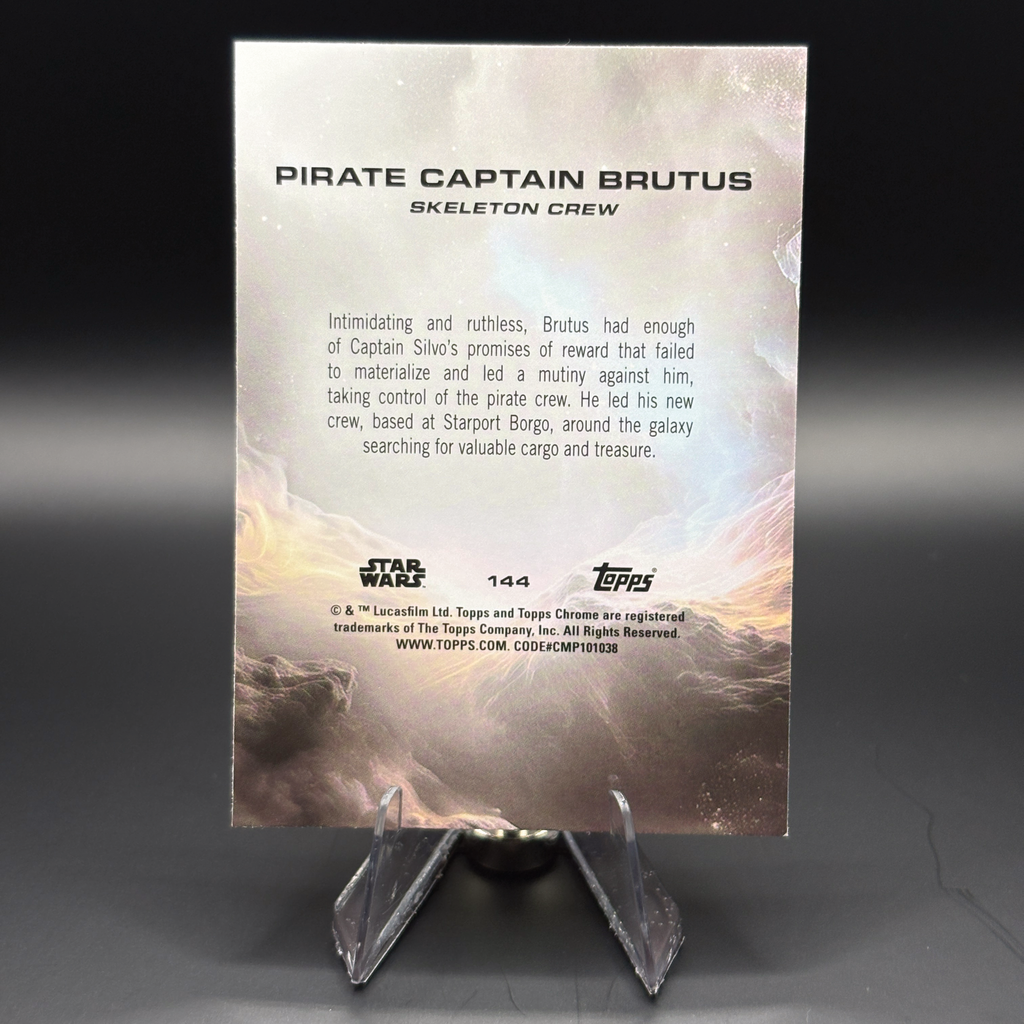 Pirate Captain Brutus (Green Sapphire 9/99) - 2025 Topps Chrome Star Wars #144