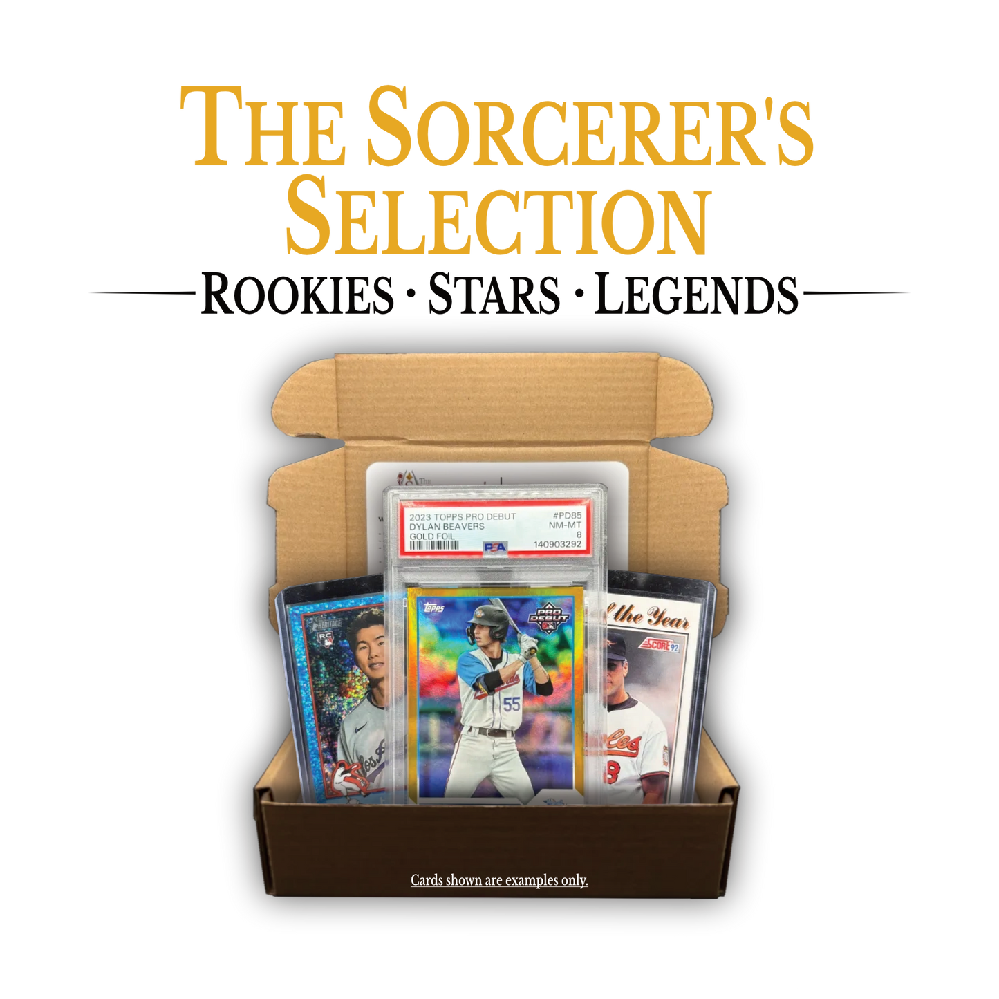 The Sorcerer’s Selection (Rookies, Stars, & Legends) - Baseball Card Repack