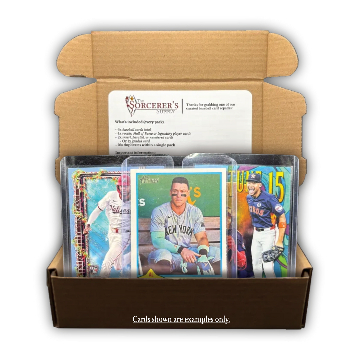 The Sorcerer’s Selection (Rookies, Stars, & Legends) - Baseball Card Repack