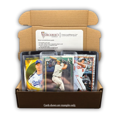 The Sorcerer’s Selection (Rookies, Stars, & Legends) - Baseball Card Repack