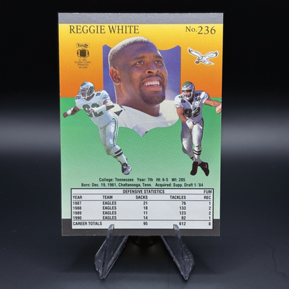 Reggie White (HOF Legend) - 1991 Fleer Ultra #236