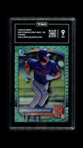 Carson Benge (Aqua Reptilian Refractor) - TAG 9 - 2026 Bowman Draft #BDC-138