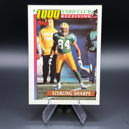 Sterling Sharpe (HOF) - 1991 Topps 1000 Yard Club #10