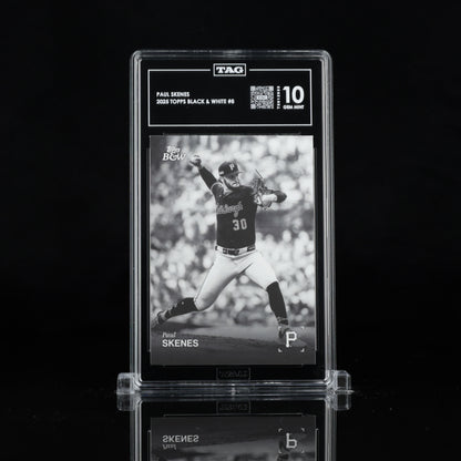 Paul Skenes - TAG 10 - 2025 Topps Black & White #8