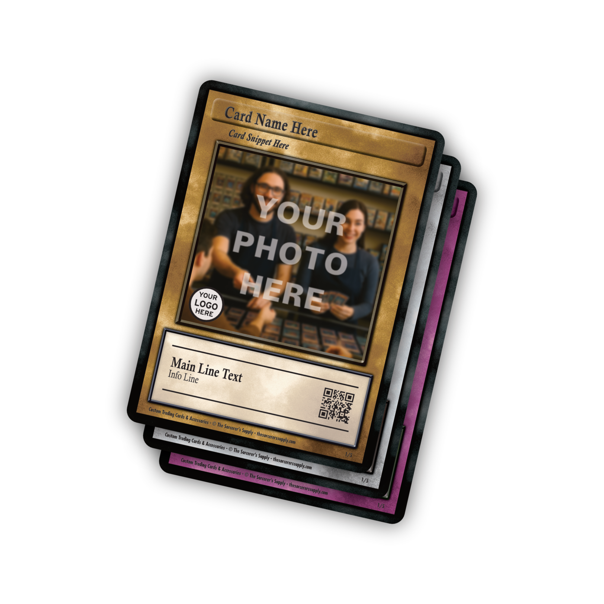 Custom Trading Cards - Card Wizard Spellcards