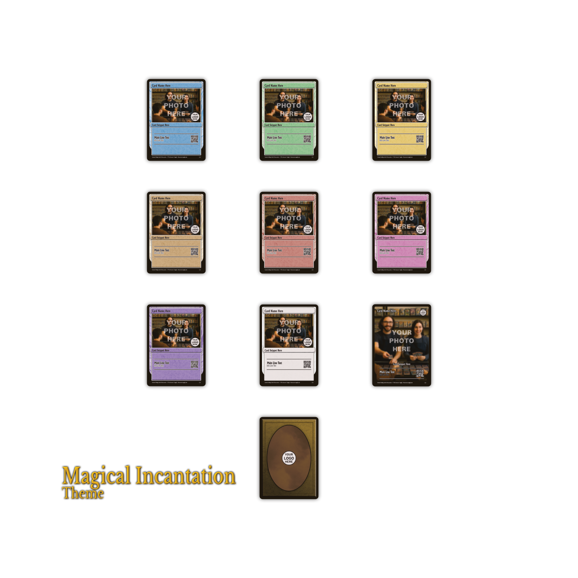 Custom Trading Cards - Card Wizard Spellcards