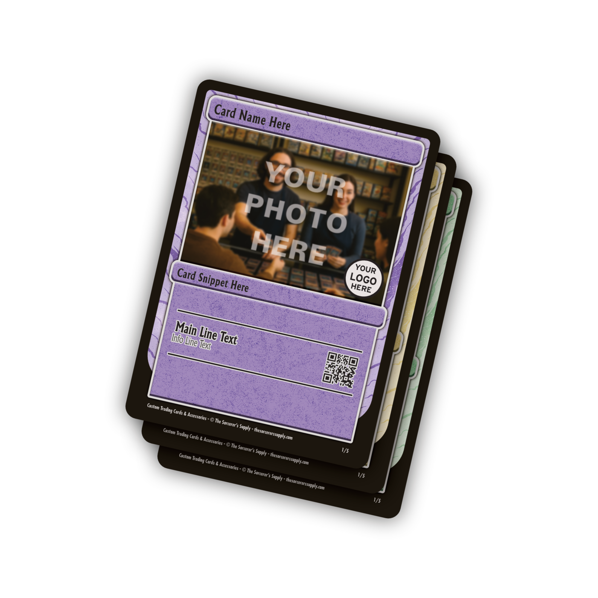 Custom Trading Cards - Card Wizard Spellcards