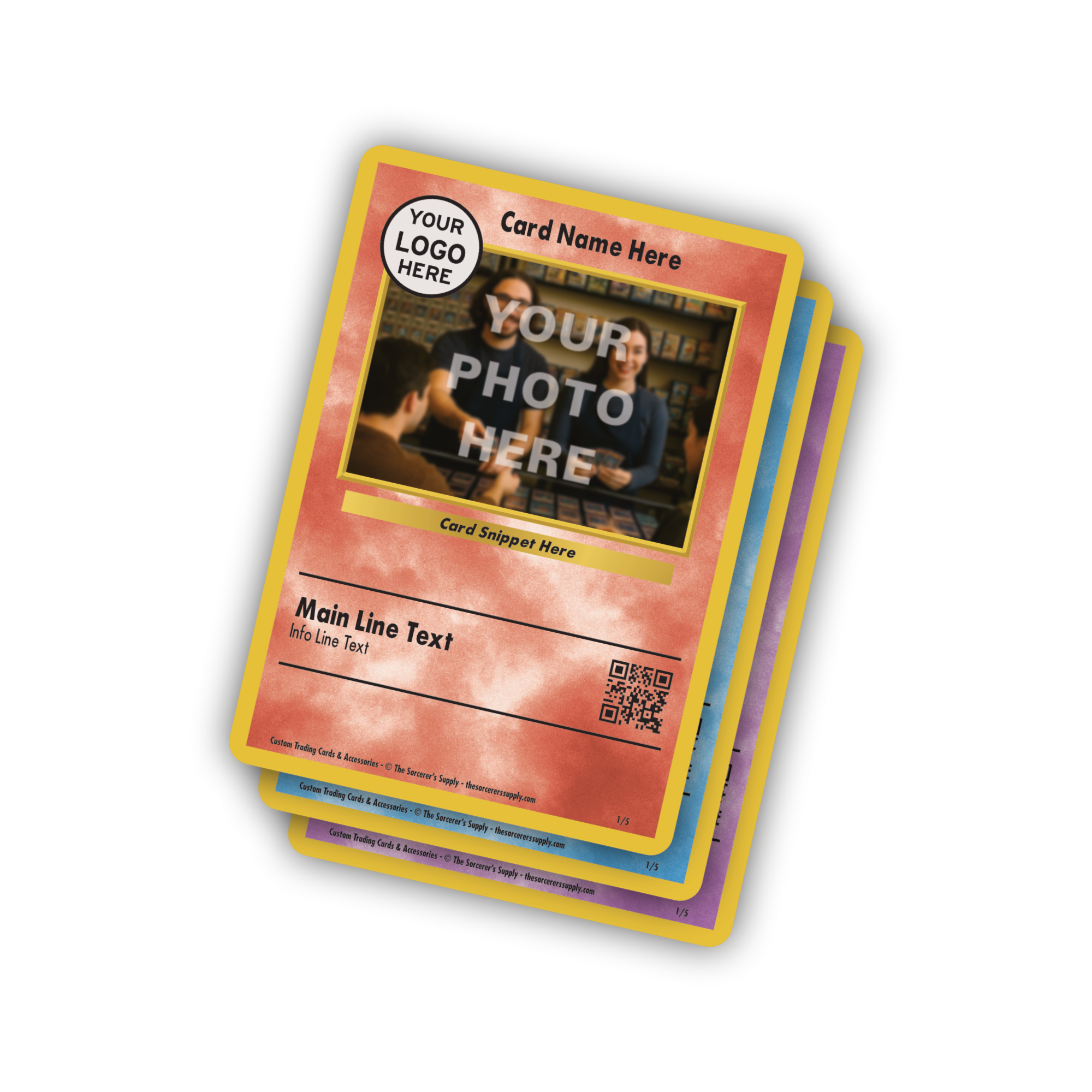 Custom Trading Cards - Card Wizard Spellcards