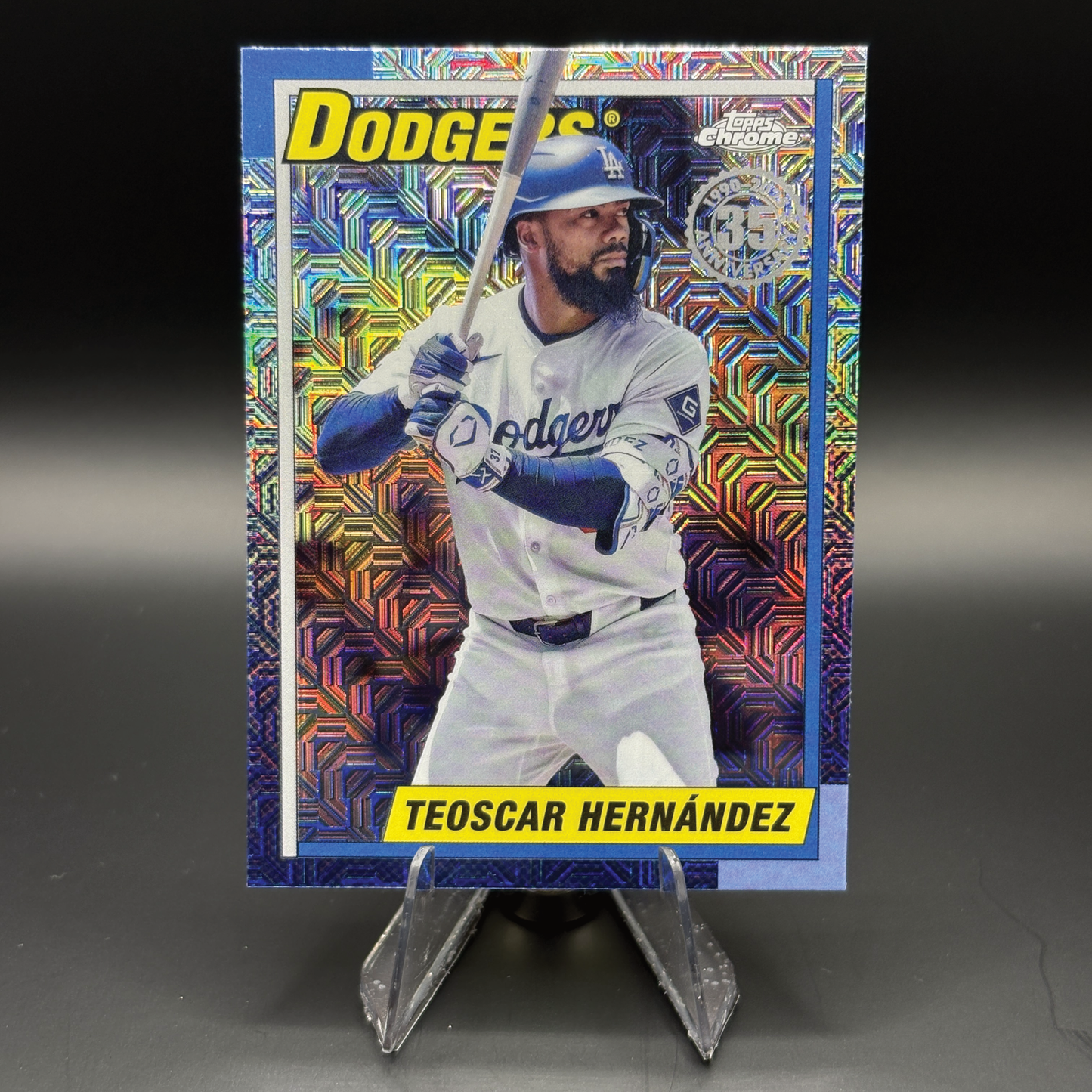 Teoscar Hernández (Mojo) - 2025 Topps Chrome 1990 #T90C-122