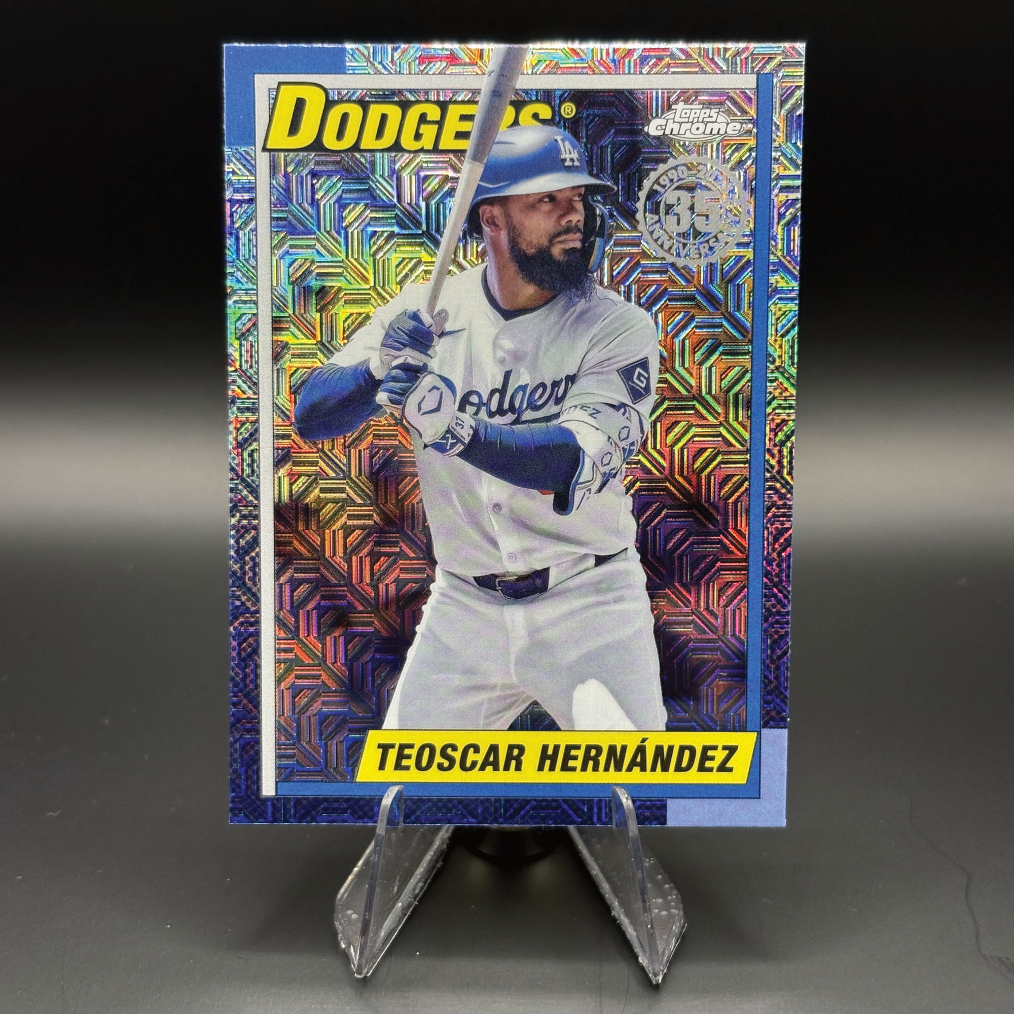Teoscar Hernández (Mojo) - 2025 Topps Chrome 1990 #T90C-122