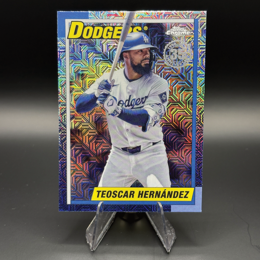 Teoscar Hernández (Mojo) - 2025 Topps Chrome 1990 #T90C-122