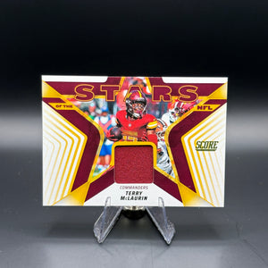 Terry McLaurin - 2025 Panini Score Stars of the NFL Jersey #SNJ-BHL