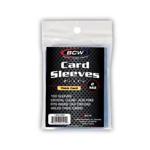 Penny Sleeves (Thick Cards) - 100 Pack