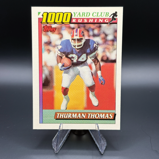 Thurman Thomas (HOF) - 1991 Topps 1000 Yard Club #3