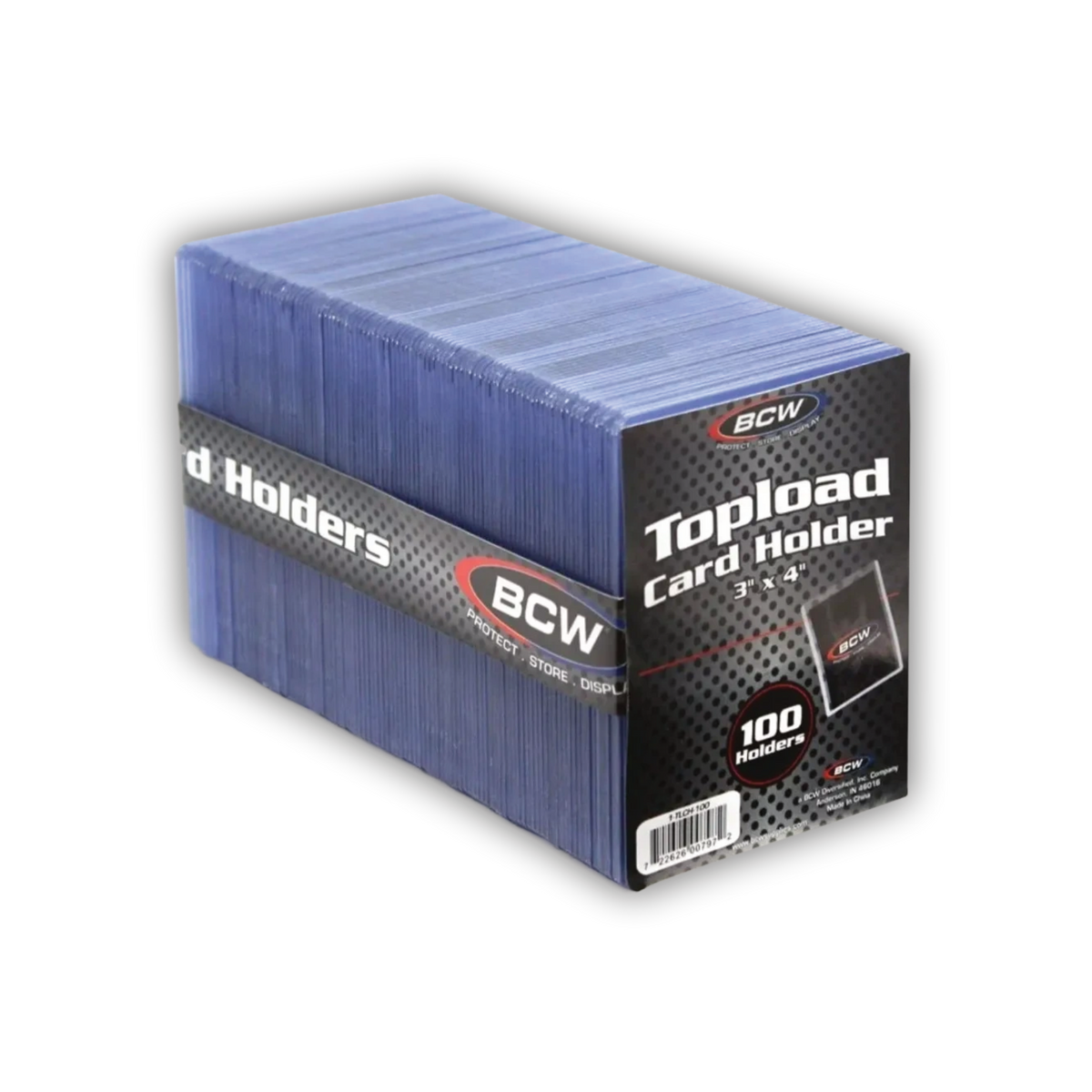 Standard Toploaders (35 pt.) - 100 Pack Card Protectors