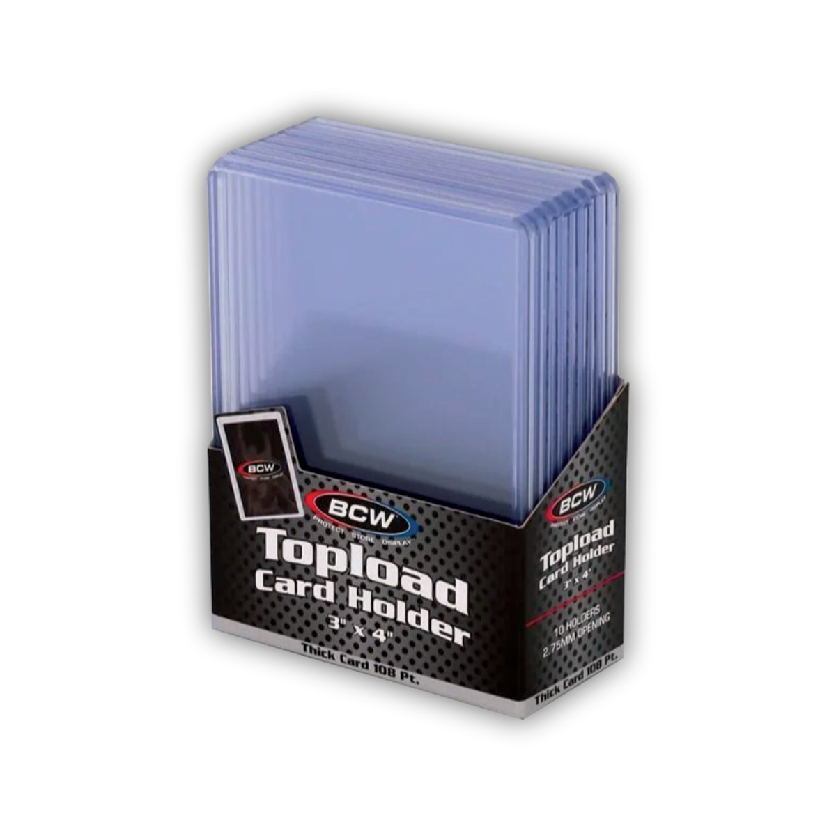 Thick Toploaders (108 pt.) - 10 Pack Card Protectors