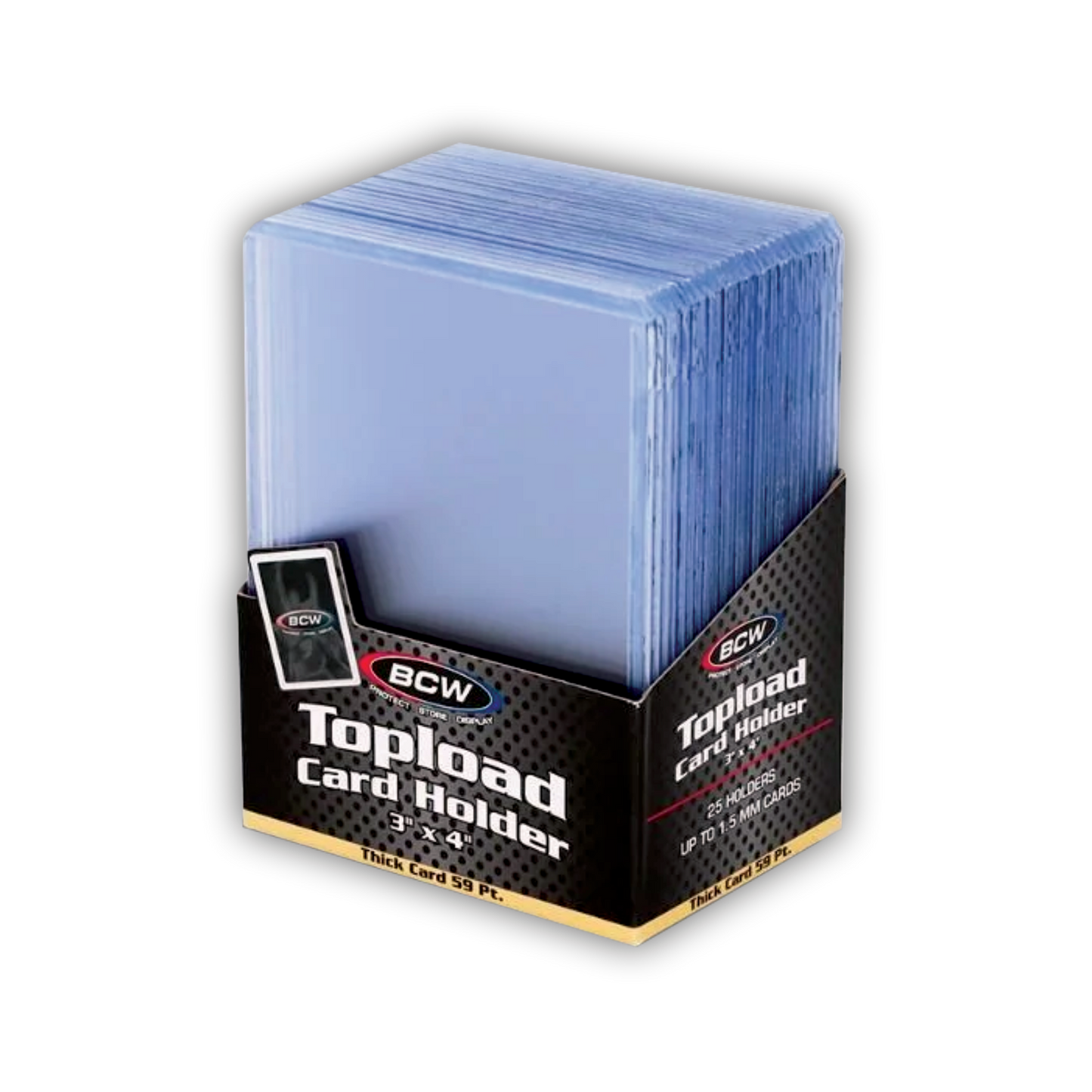 Top Loaders (59 pt Thickness) - 25 Pack