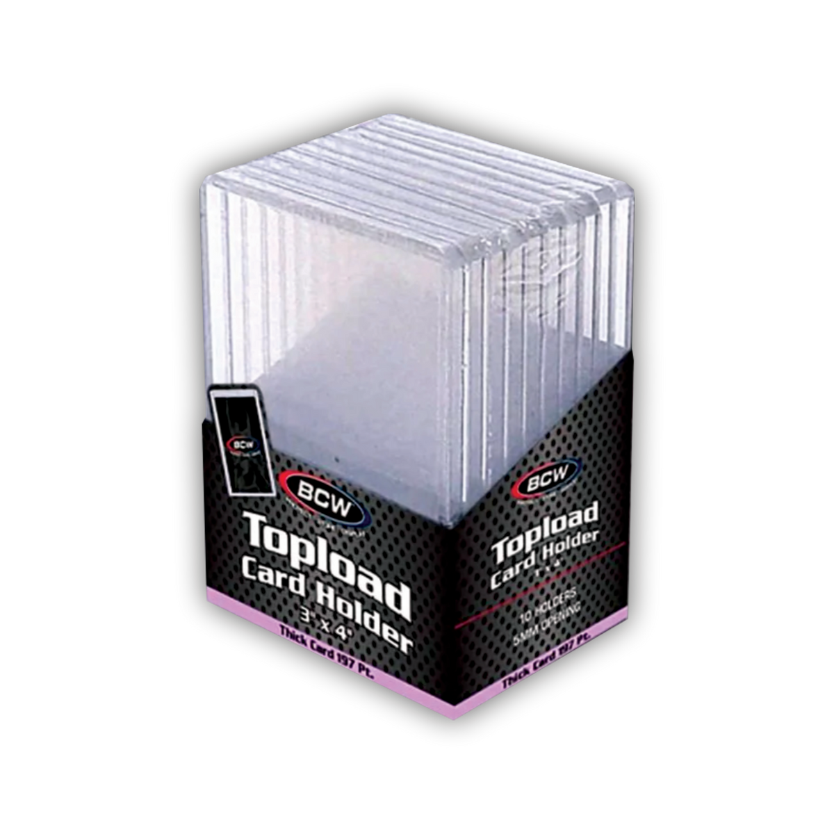 Thick Toploaders (197 pt.) - 10 Pack Card Protectors