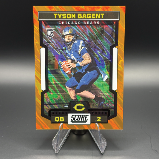 Tyson Bagent (Orange Lava 327/565) - 2023 Panini Score #312
