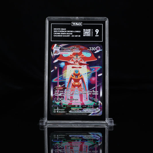 Deoxys VMAX (Alt. Art Ultra Rare) - TAG 9 - 2023 Pokémon Crown Zenith #GG45