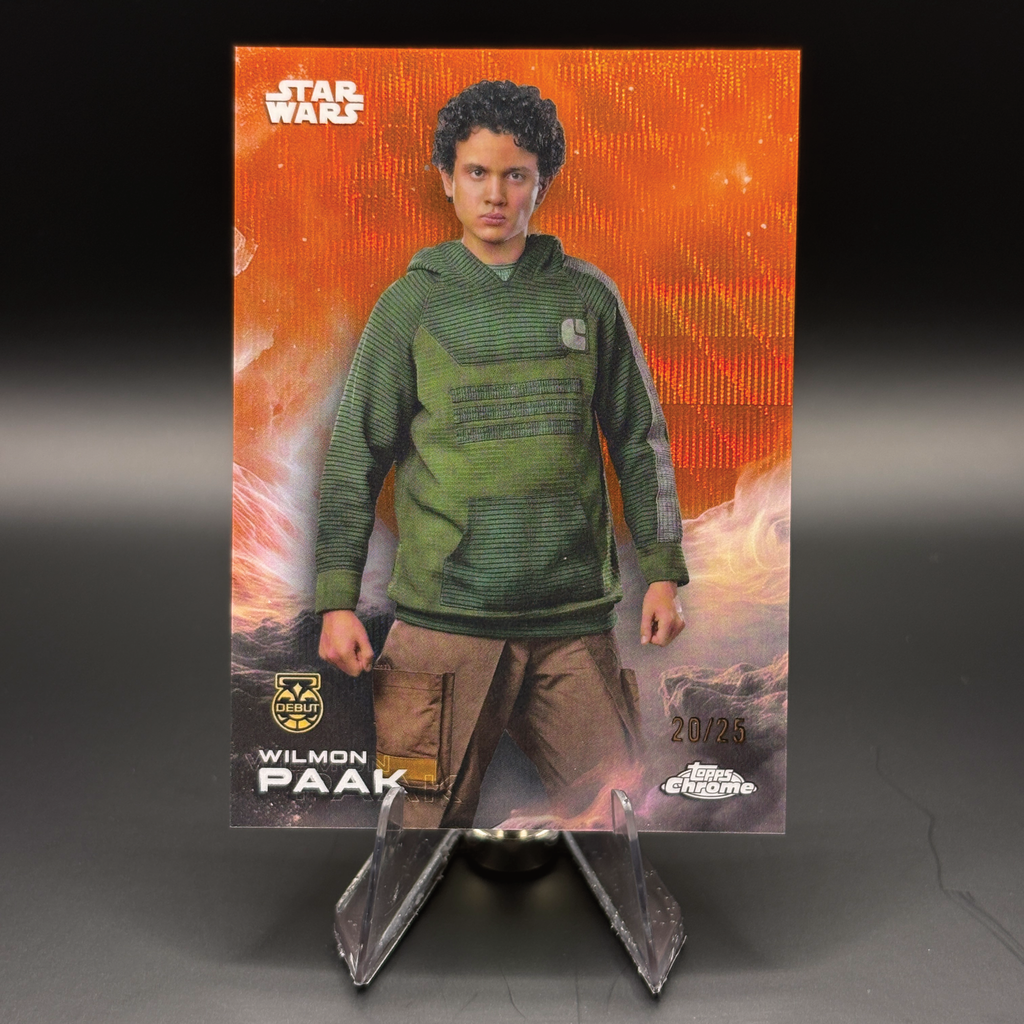 Wilmon Paak (Orange Wave 20/25) - 2025 Topps Chrome Star Wars #192